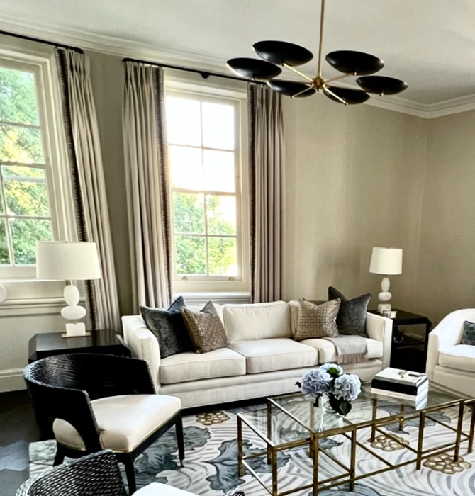 luxury curtains in Kensington